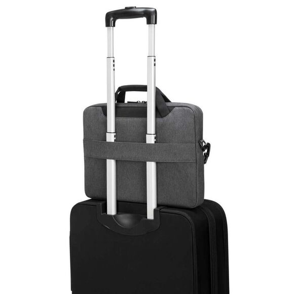 Targus Light Grey 14" Cypress Slimcase Laptop Bag With Ecosmart - Picture 2 of 10